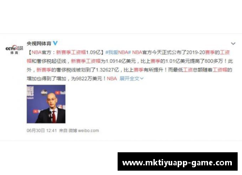 mk体育NBA新赛季工资帽：球队财政重塑与球员市场动态